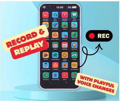 Rechargeable Educational Talking Phone